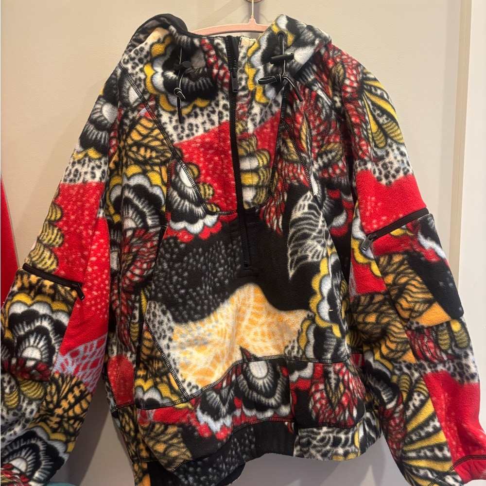 Free People Multicolor Patterned Hoodie